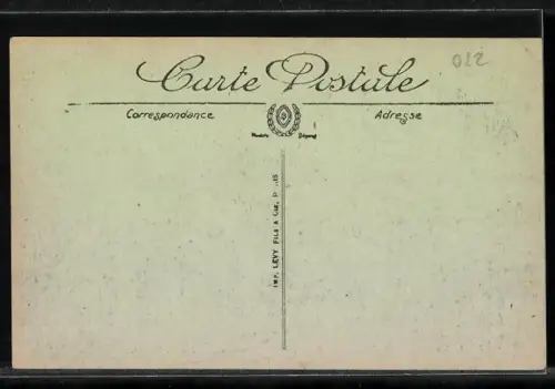 AK Soissons, Rue du Collège, les ruines de la Grande Guerre