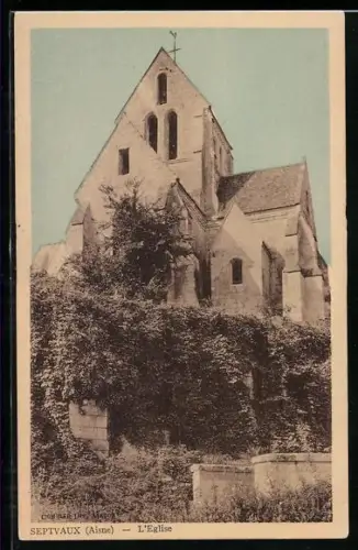 AK Septvaux /Aisne, L`Église