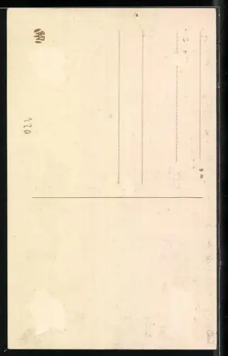 AK Vailly /Aisne, Église en ruines après la guerre