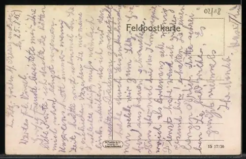 AK Berry-au-Bac /Aisne, Südeingang des Ortes