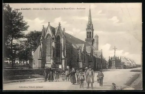 AK Confort, Abside de l`Église, La Route de Pont-Croix, Audierne