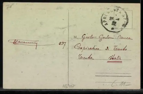 AK Guignicourt /Aisne, Après le déblaiement, Vue des Baraquements, Route de Neufchâtel