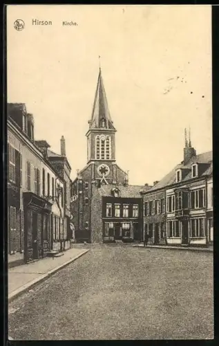 AK Hirson, Blick zur Kirche