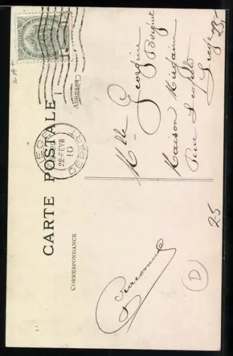 AK Mann mit Ansichtskartenalbum, Ansichtskartengeschichte