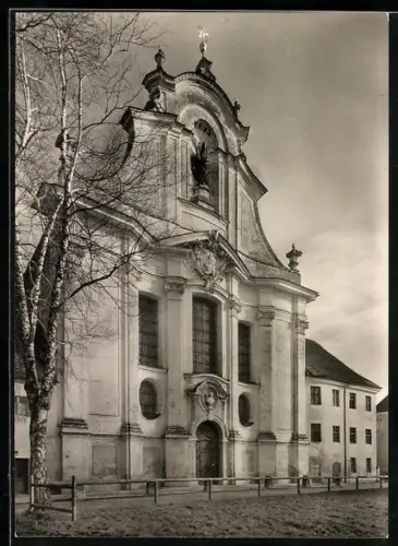 Foto-AK Deutscher Kunstverlag, Nr. 14, Fotograf Walter Hege: Diessen /Ammersee, Kirche