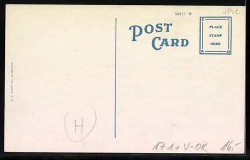 AK Muskogee, OK, Masonic Temple, Freimaurer