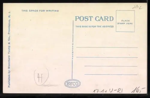 AK Providence, RI, New Masonic Temple and Auditorium, Freimaurer