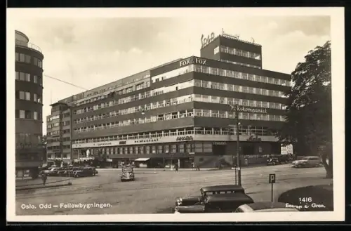 AK Oslo, Odd-Fellowbygningen, Bauhaus