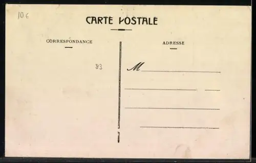 AK Lourdes, Rue du Panorama-de-Jérusalem avec le restaurant P. Courade et l`entrée de la grotte