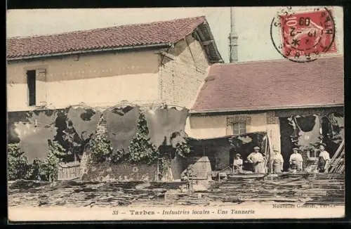 AK Tarbes, Industries locales, Une Tannerie