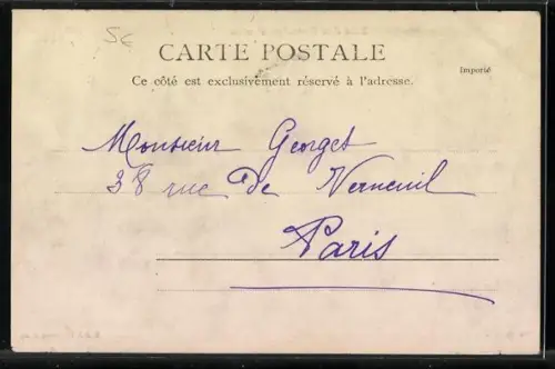 AK Tarbes, Rue des Grandes Fossés avec boutiques et passants