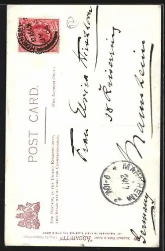 Künstler-AK London, Cheapside, Bow Church