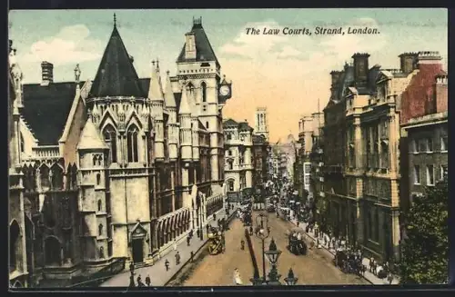 AK London, Strand, The Law Courts