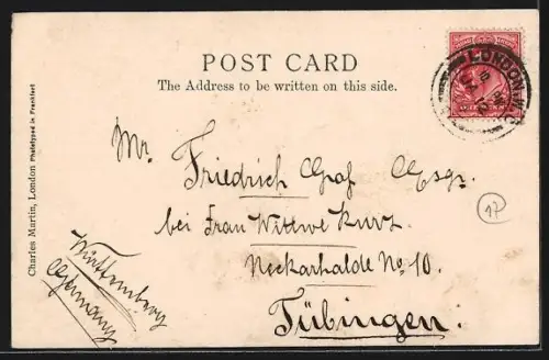 AK London, Somerset House and Thames Embankment