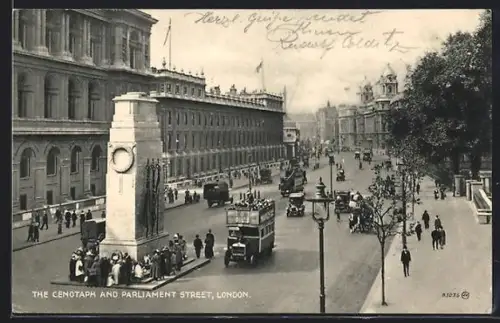 AK London, The Cenotaph and Parliament Street