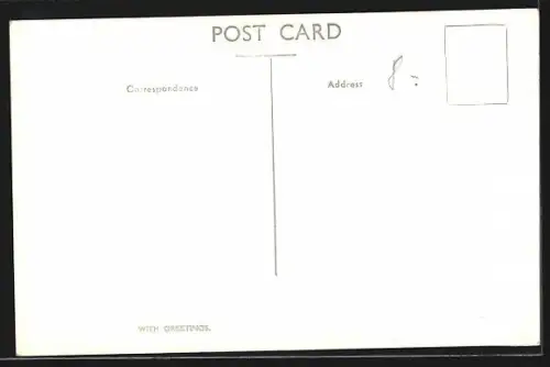 AK London, Piccadilly & Regent Street, Air View