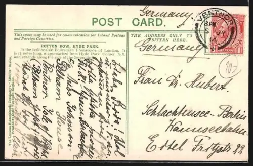 AK London, Rotten Row