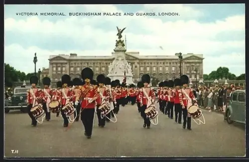 AK London, Victoria Memorial, Buckingham Palace & Guards