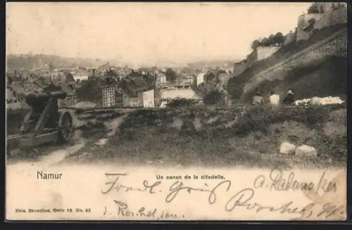 AK Namur, Un canon de la citadelle