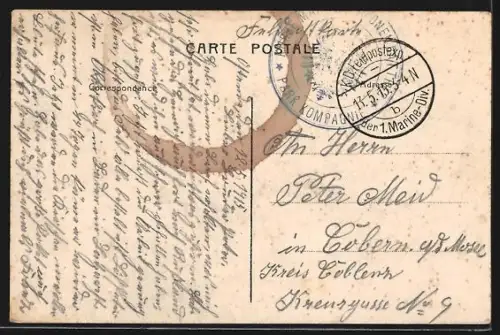 AK Ostende, Vue panoramique du Kursaal