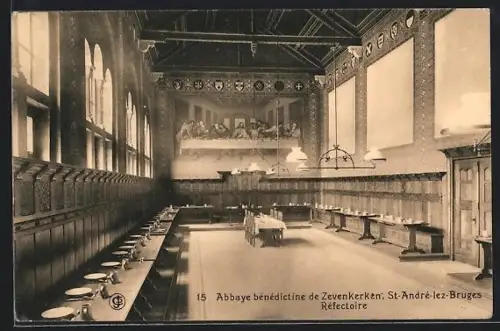 AK St-André-lez-Bruges, Abbaye bénédictine de Zevenkerken, Réfectoire