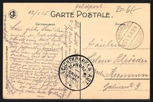 AK St-André-lez-Bruges, Abbaye bénédictine de Zevenkerken, Réfectoire