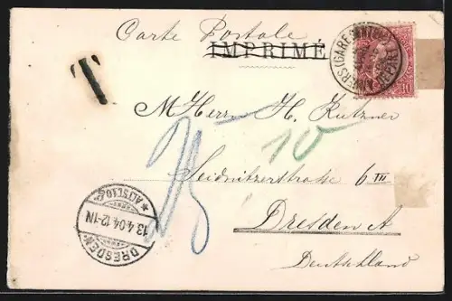 AK Anvers, Panorama mit Dampfboot