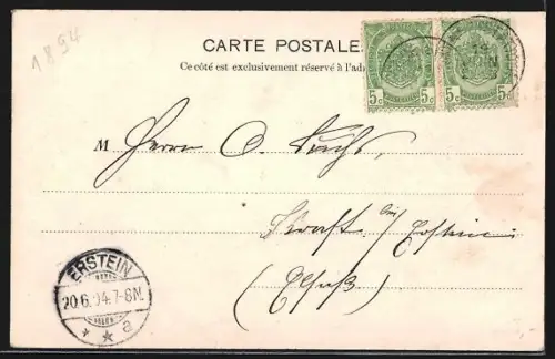 AK Ostende, Plage u. Digue