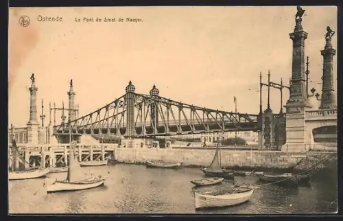 AK Ostende, Le Pont de Smet de Naeyer