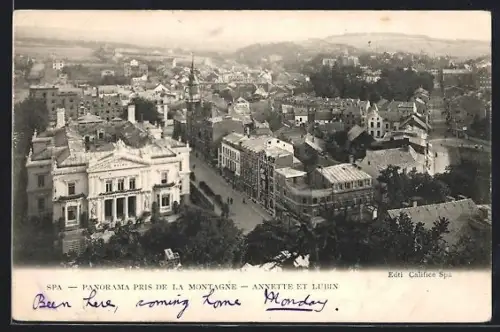 AK Spa, Panorama pris de la Montagne, Annette et Lubin