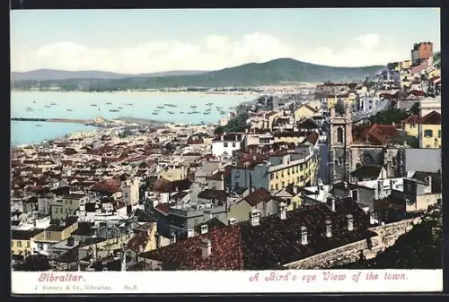 AK Gibraltar, A Birds eye View of the Town