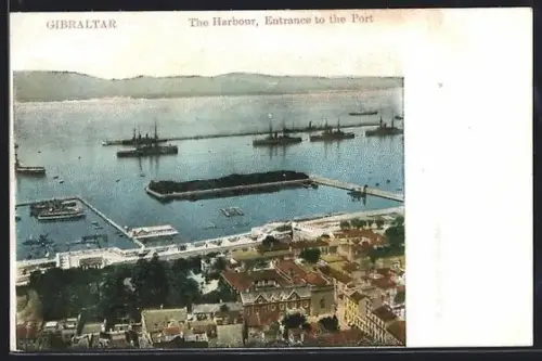 AK Gibraltar, The Harbour, Entrance to the Port