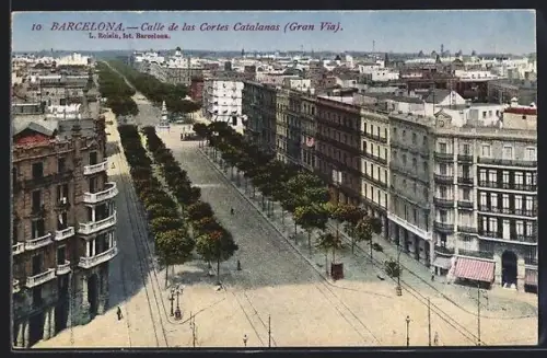 AK Barcelona, Calle de las Cortes Catalanas