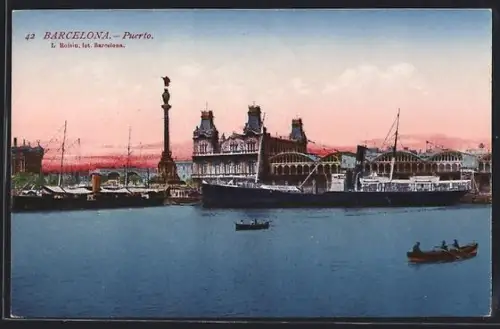 AK Barcelona, Puerto, Hafen