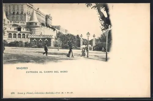 AK Madrid, Entrada al Campo del Moro