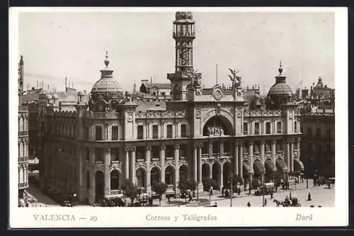 AK Valencia, Correos y Telegrafos