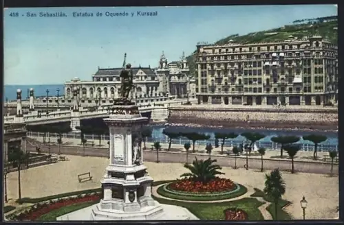 AK San Sebastian, Estatua de Oquendo y Kursaal