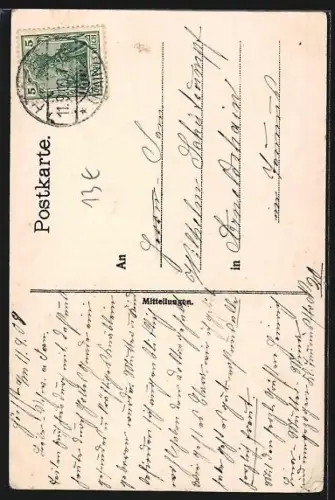 AK Höchst a. M., Evangel. Kirche