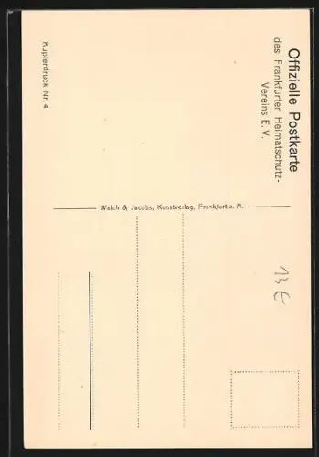 AK Frankfurt-Ginnheim, Ansicht der Kirche