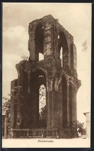 AK Granzow /U. M., Klosterruine