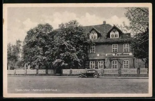 AK Thale /Harz, Hotel zum Forsthaus