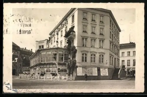 AK Bonn, Hotel Rheineck W. Lemmerz, Rathenauufer 1