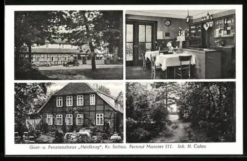 AK Soltau, Gast- u. Pensionshaus Heidkrug, Inh. H. Cohrs