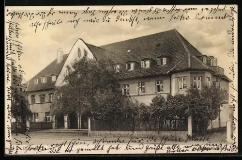 AK Bomlitz, Aussenansicht eines Ledigenheims