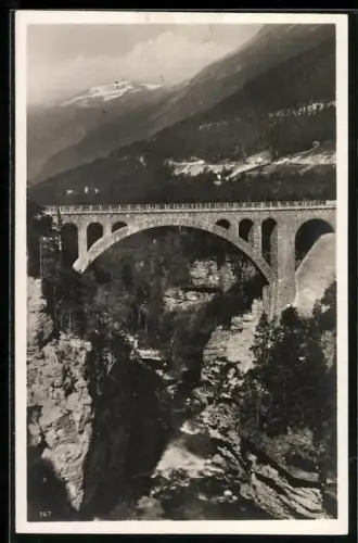 AK Aandalsnaes, Kyllingbrücke der Raumabahn