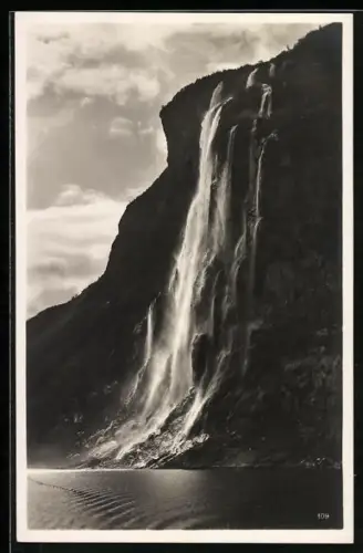 AK De syv sostre, Wasserfall