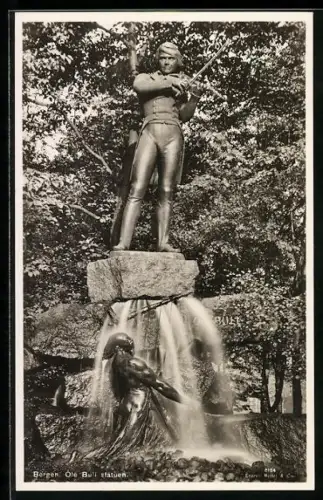 AK Bergen, Ole Bull statuen