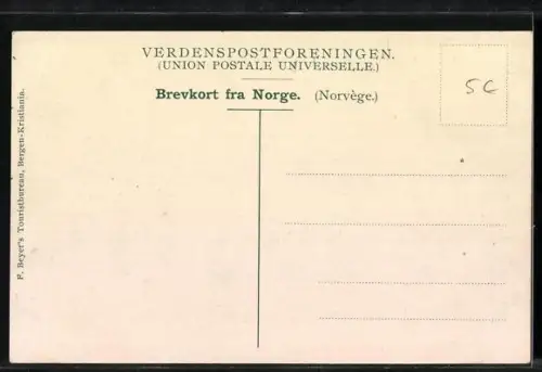 AK Odde, Ortsansicht mit Umgebung, Kutsche
