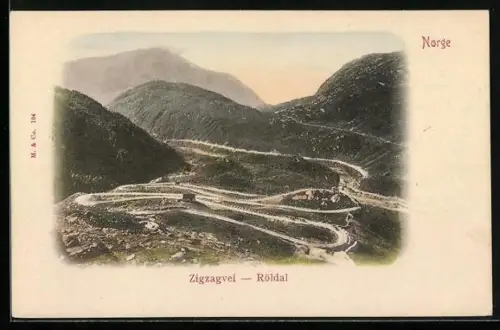 AK Röldal, Zigzagvei