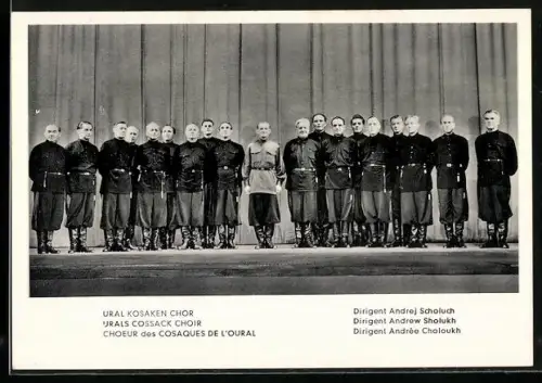AK Ural Kosaken-Chor, Dirigent Andrej Scholuch
